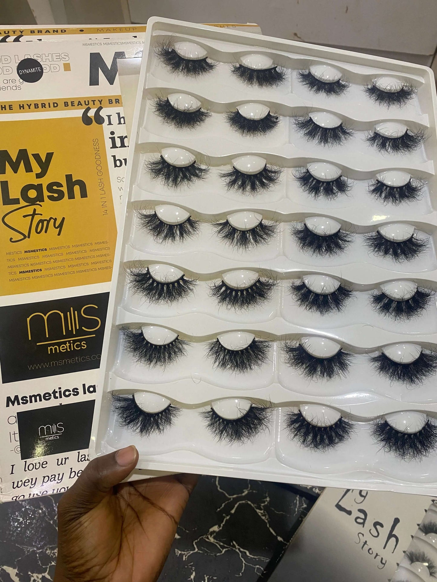 Msmetics Lash Set Dynamite - La Mimz Beauty & Fashion Store