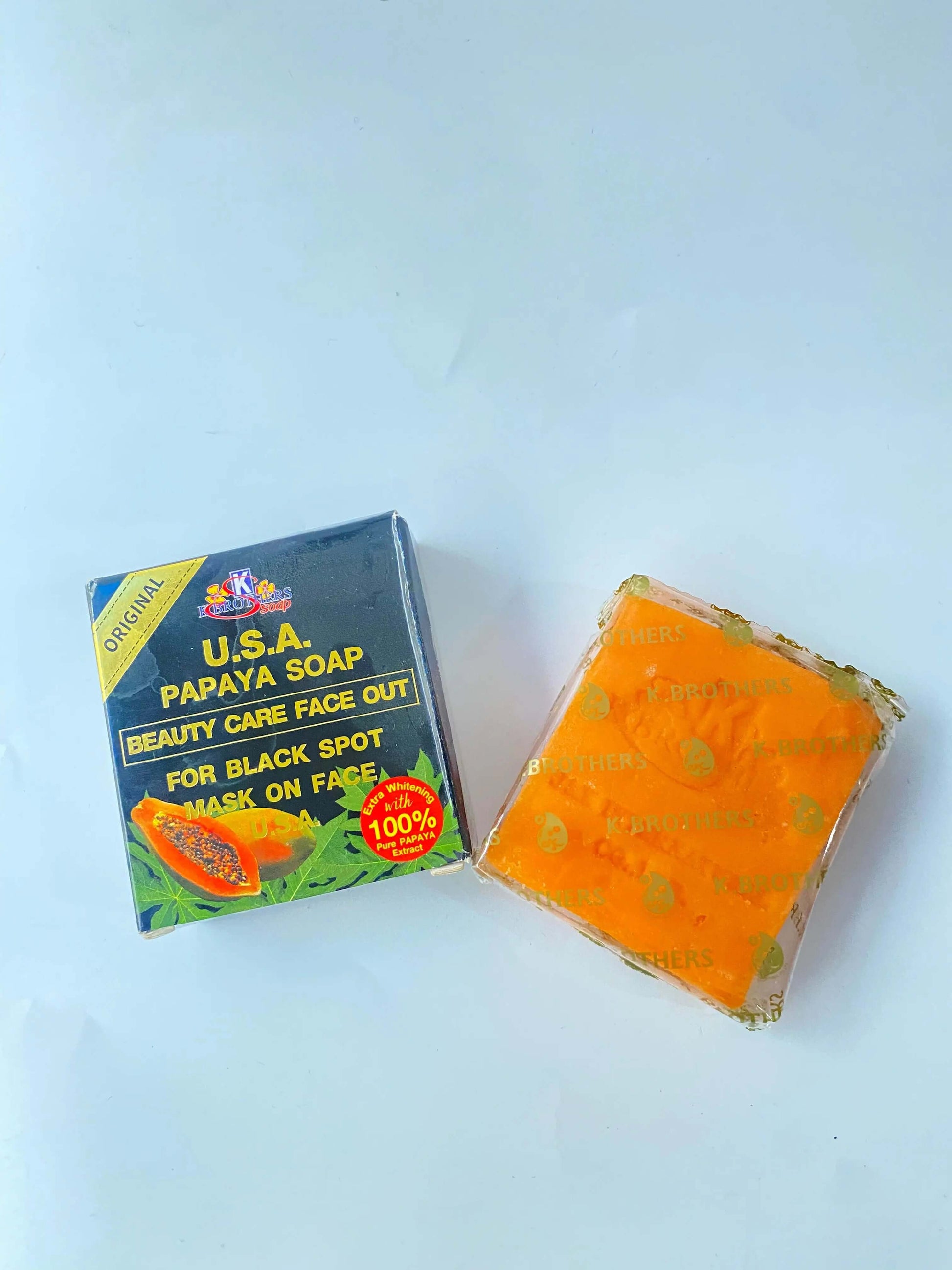 USA Papaya Soap ( K.Brothers) - La Mimz Beauty & Fashion Store