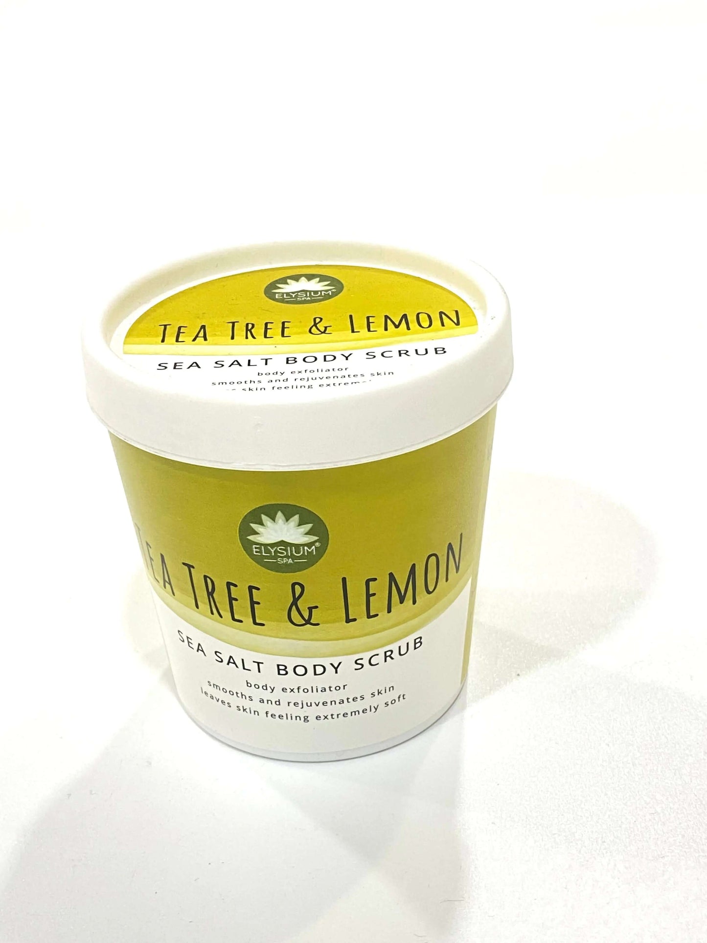 Elysium Tea Tree & Lemon Sea Salt Scrub - La Mimz Beauty & Fashion Store