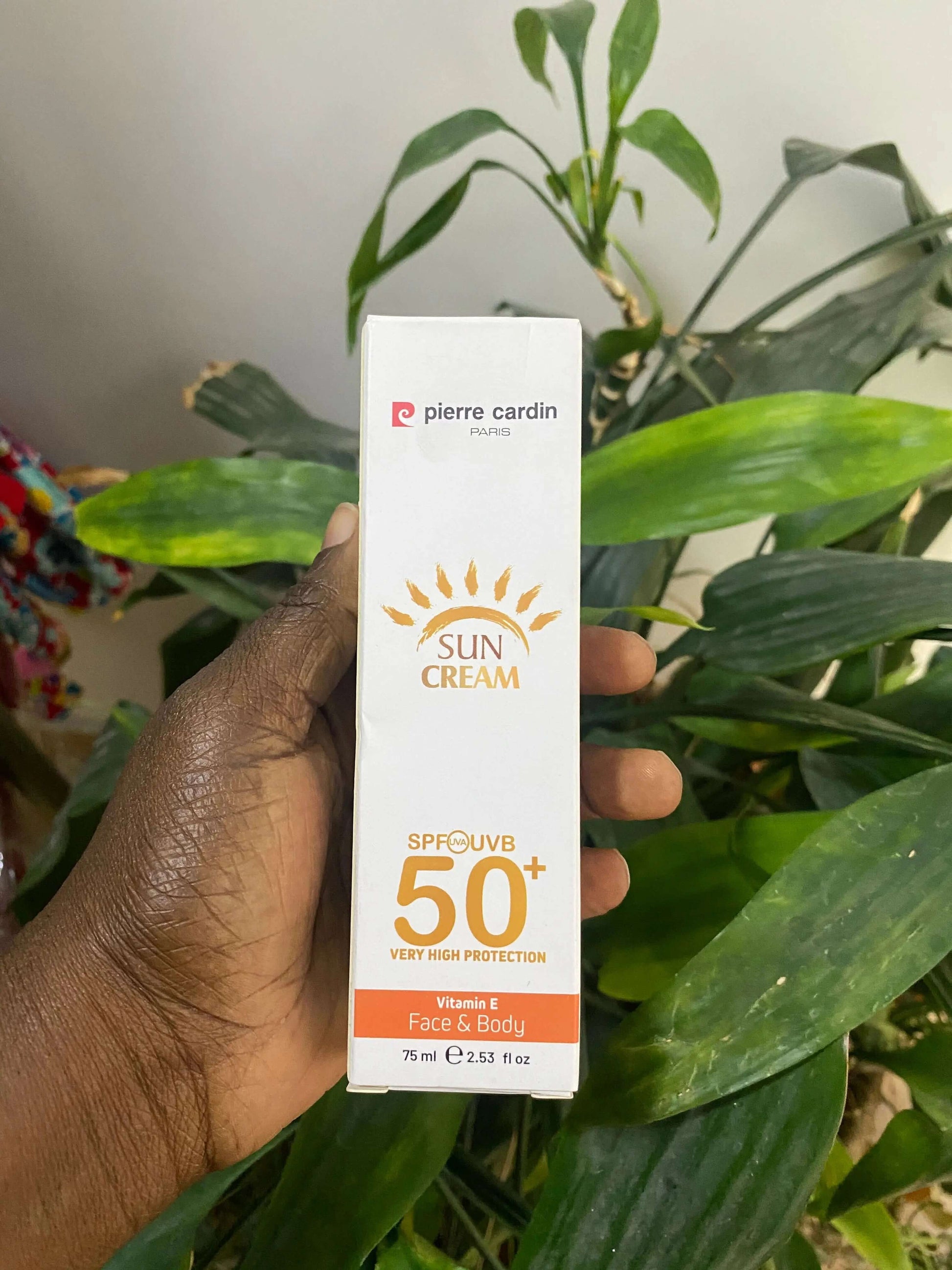 Pierre Cardin Sunscreen SPF50 - La Mimz Beauty & Fashion Store