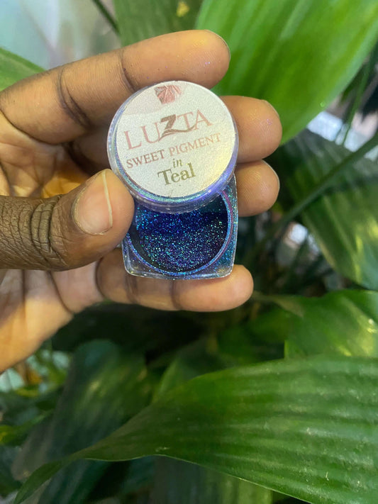 Luzta Sweet Pigment - Teal - La Mimz Beauty & Fashion Store