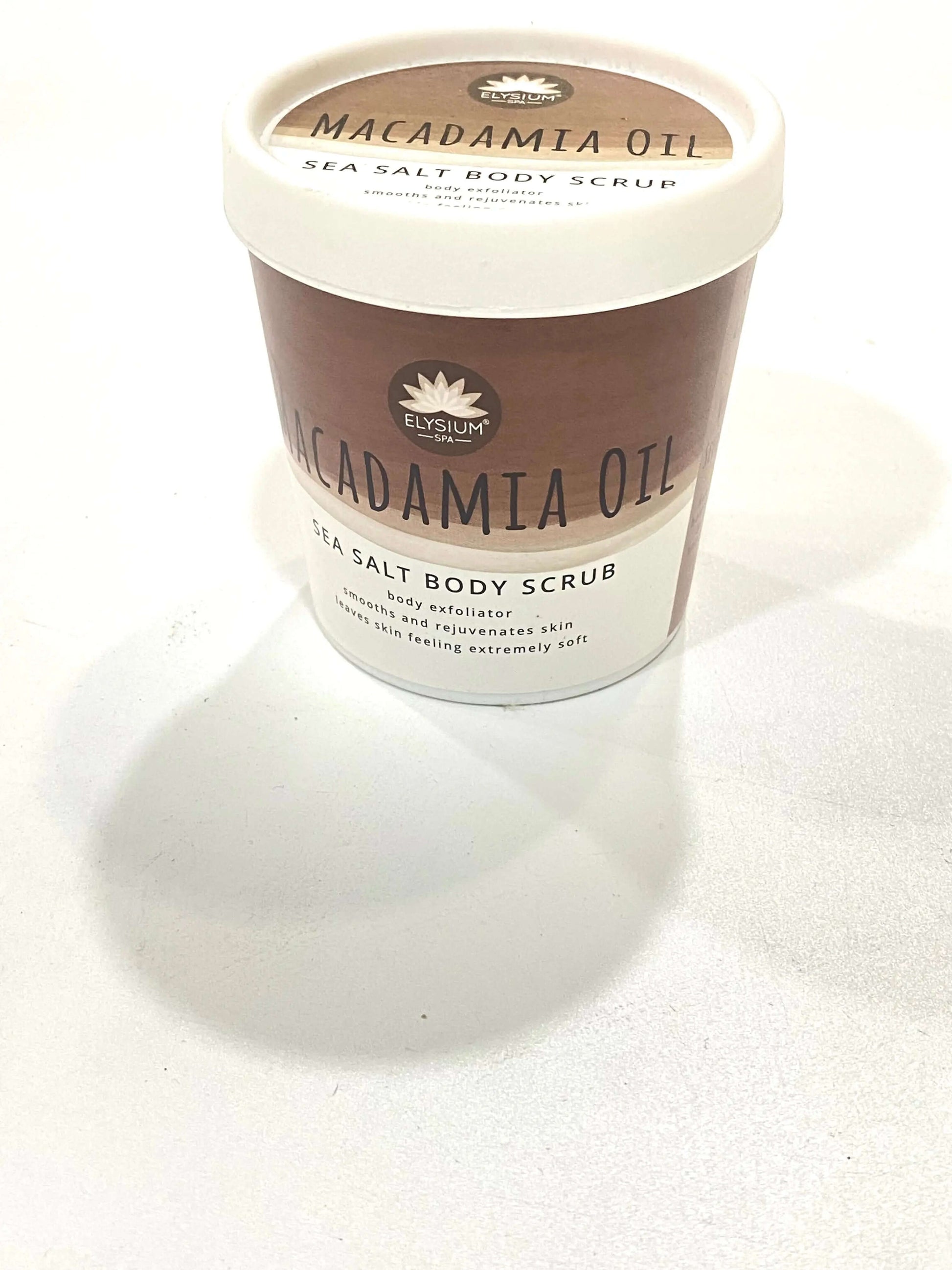 Elysium Spa Macadamia Oil Sea Salt Scrub - La Mimz Beauty & Fashion Store