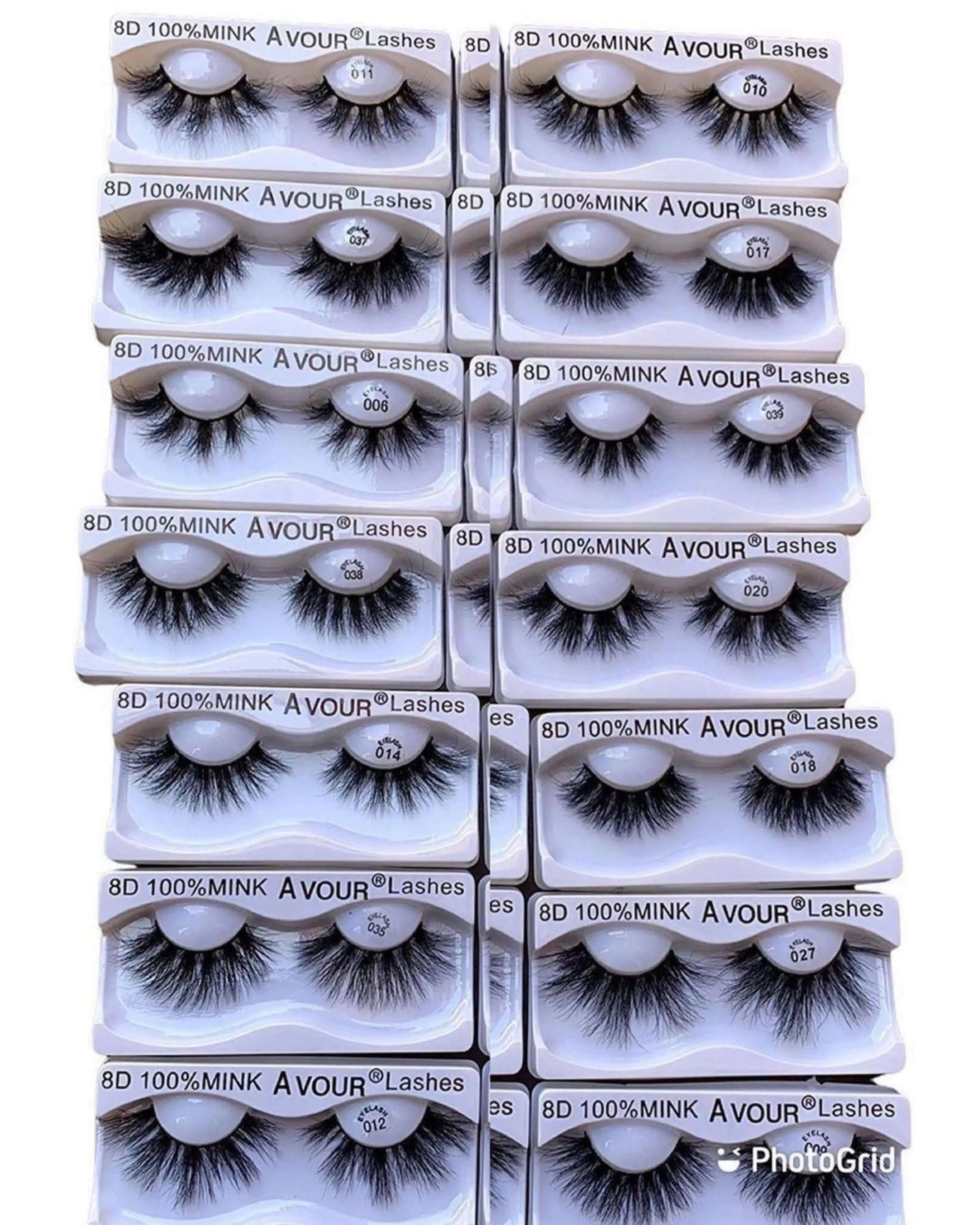 Avour 8D Lashes - La Mimz Beauty & Fashion Store