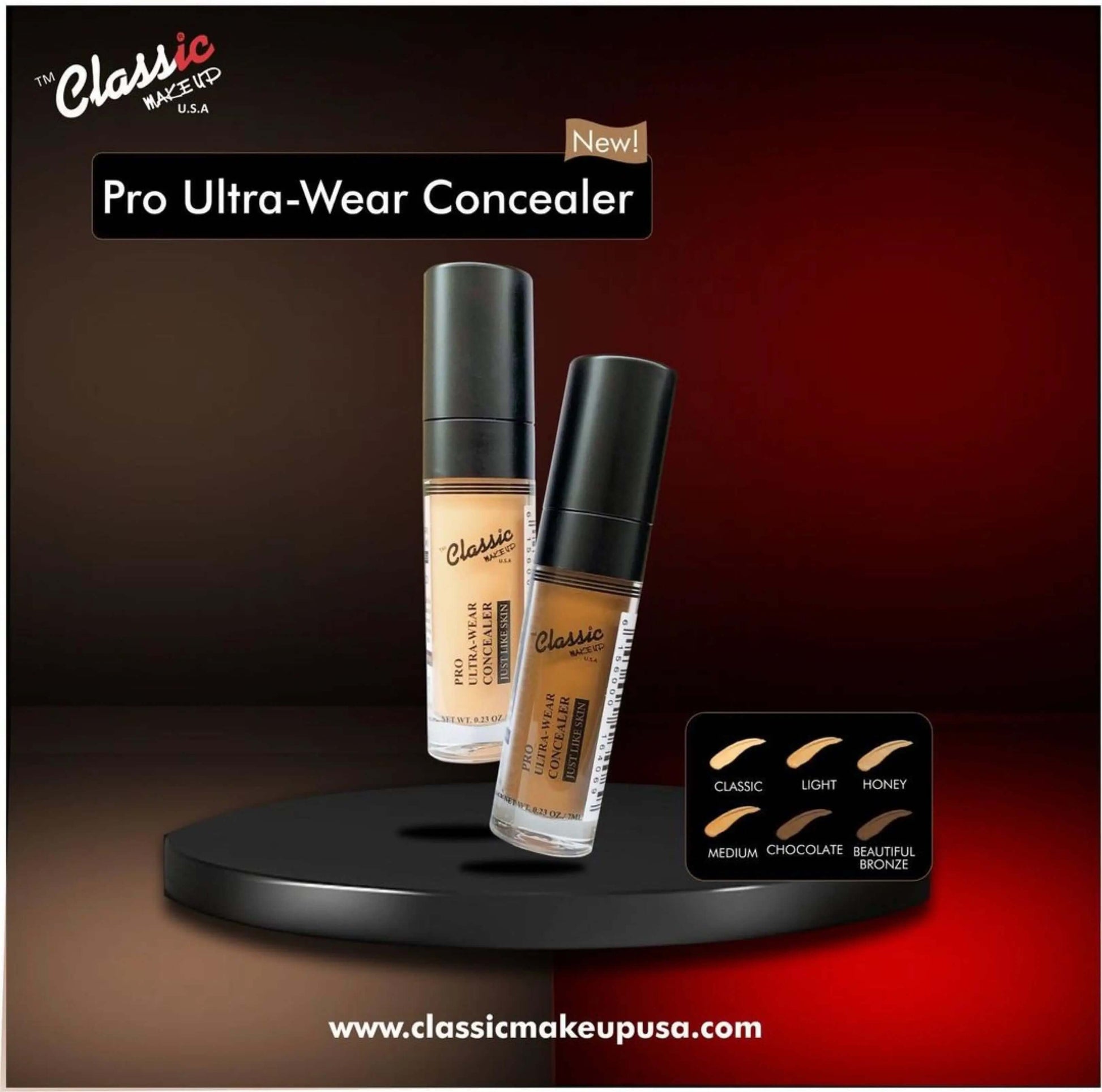 Classic Pro Ultra Wear Concealer - La Mimz Beauty & Fashion Store