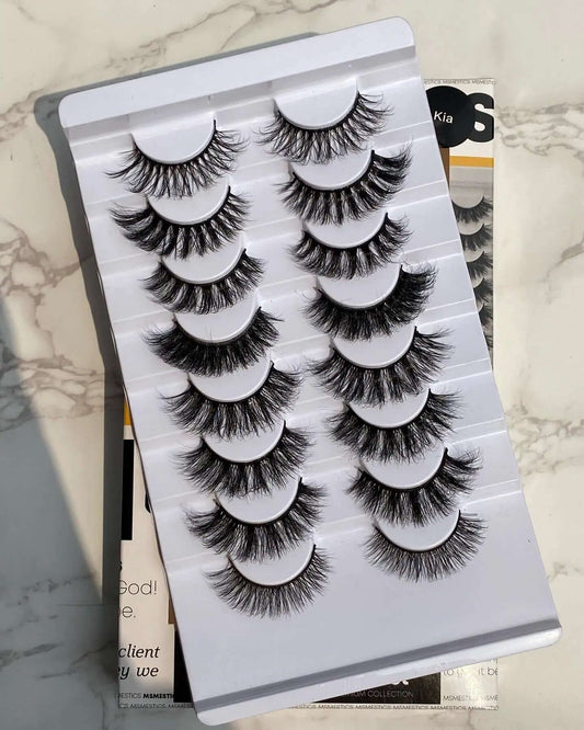 Msmetics 8 in 1 Lash Set - Kia - La Mimz Beauty & Fashion Store