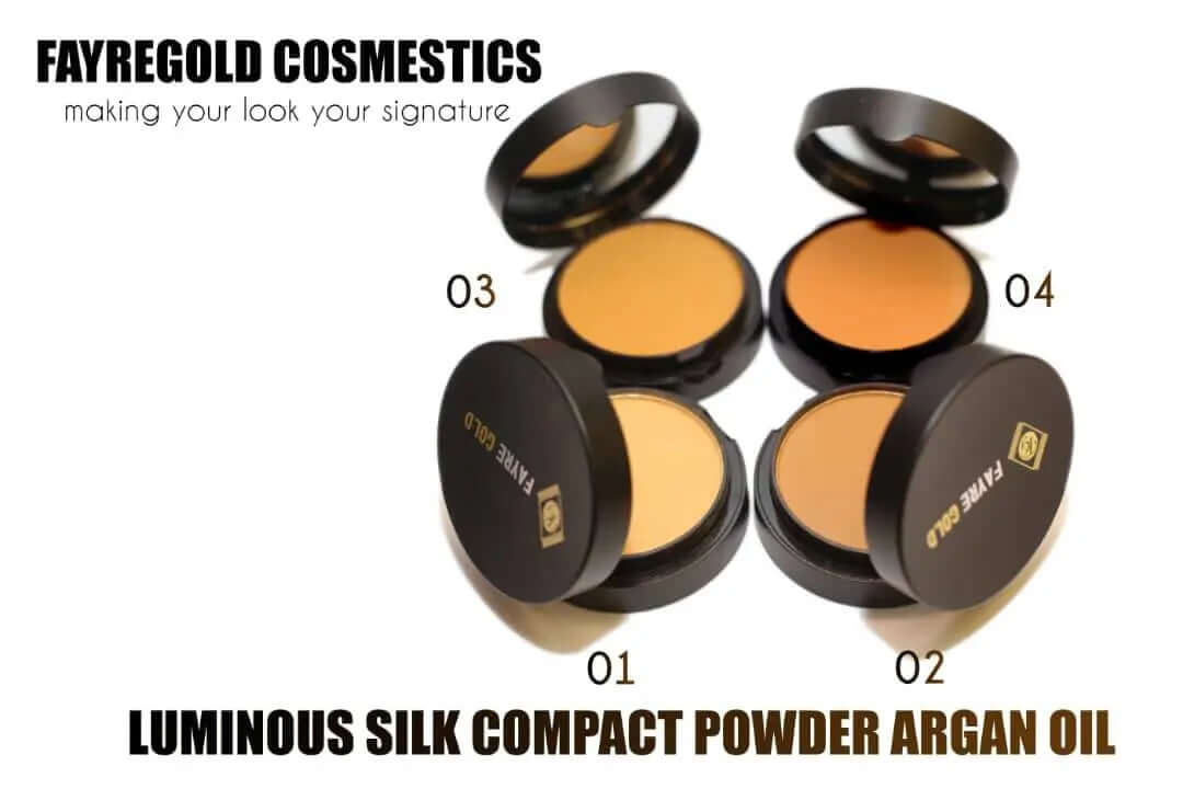 Fayregold Luminous Silk Compact Powder - La Mimz Beauty & Fashion Store