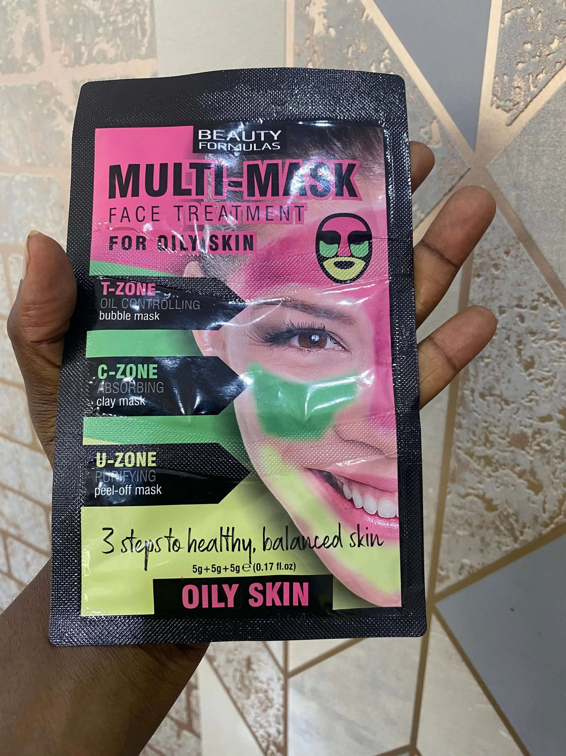 Beauty Formulas Multi Mask Face treatment for Oily Skin - La Mimz Beauty & Fashion Store