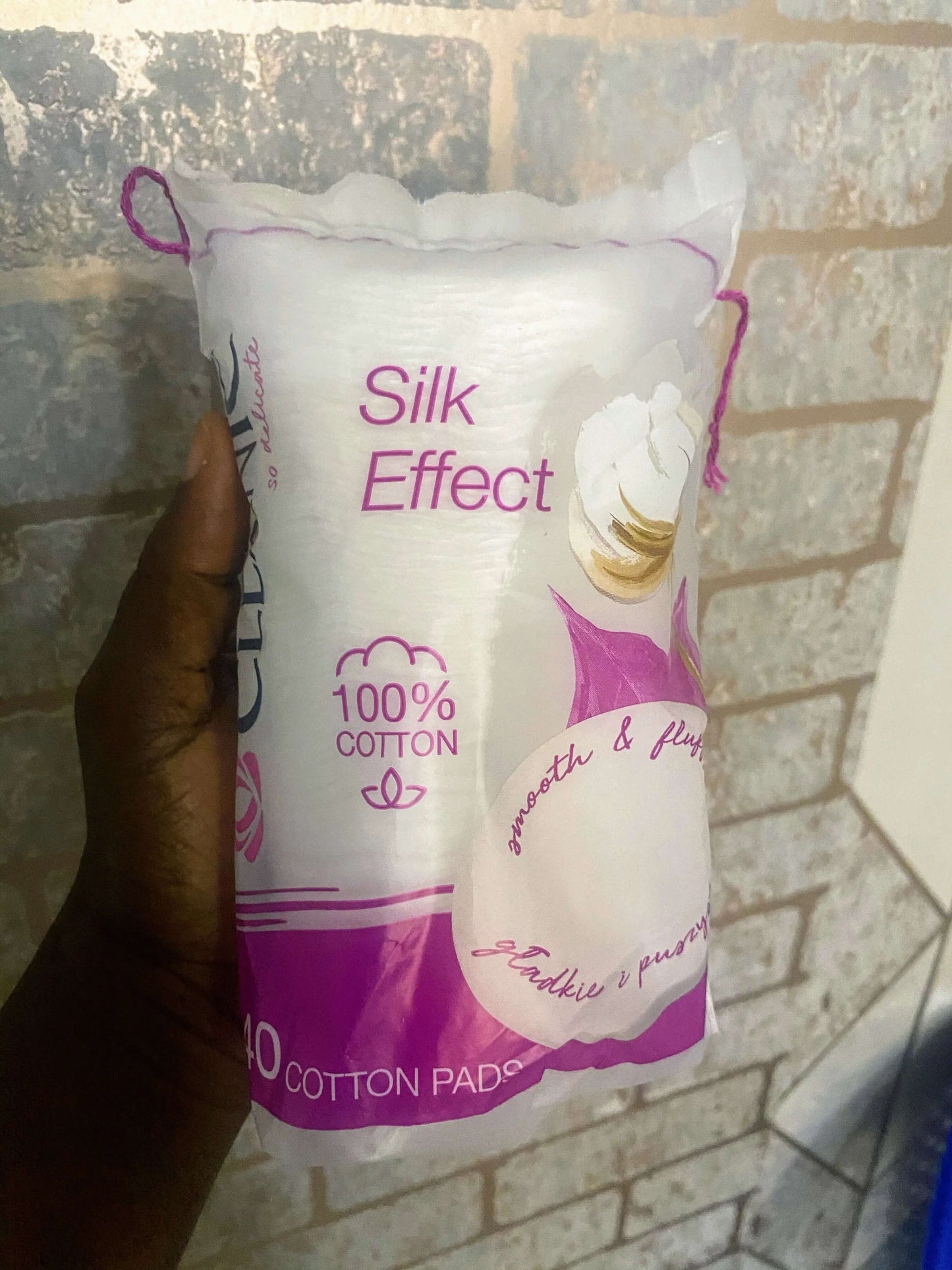 Cleanic Silk Effect Cotton Pads - La Mimz Beauty & Fashion Store