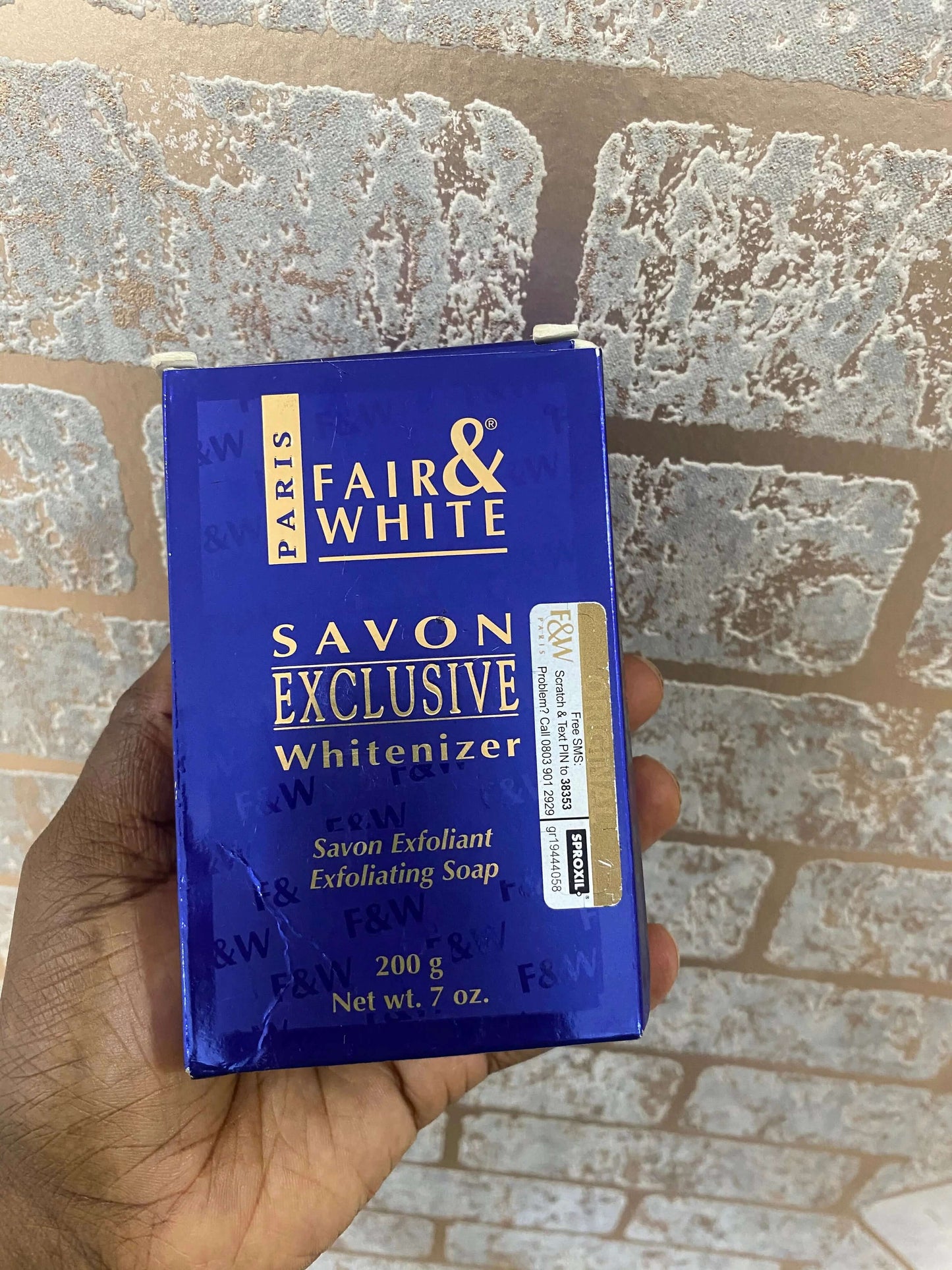 Fair & White Exclusive Whitenizer Soap - La Mimz Beauty & Fashion Store