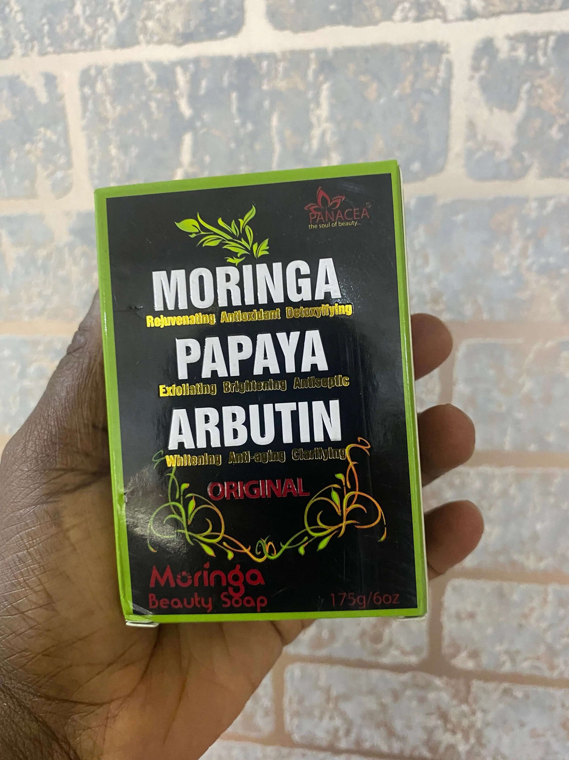 Moringa Papaya Arbutin Soap - La Mimz Beauty & Fashion Store