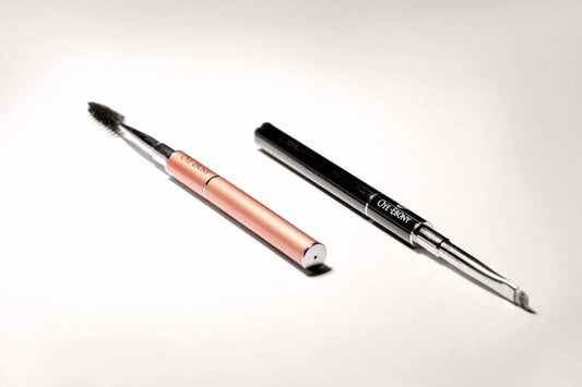 Oye Ebony Dual Brow Brush - La Mimz Beauty & Fashion Store