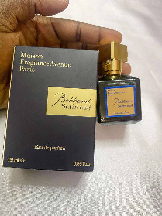 Fragrance Avenue Mini Perfume Bakkarat Satin Oud - La Mimz Beauty & Fashion Store