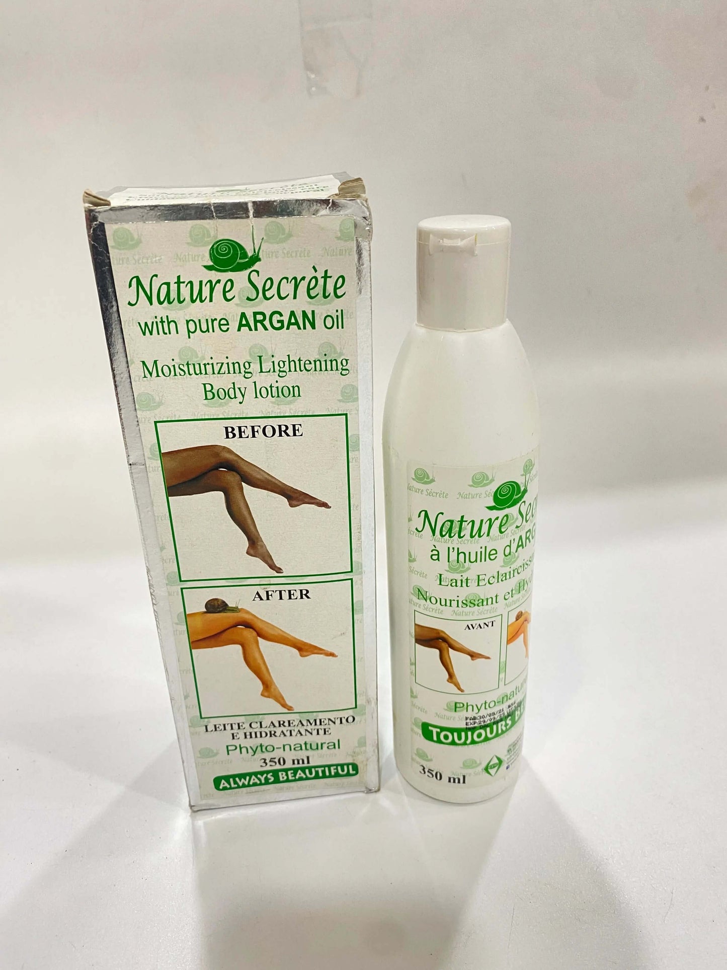 Nature Secrete Lotion with Argan Oil - La Mimz Beauty & Fashion Store