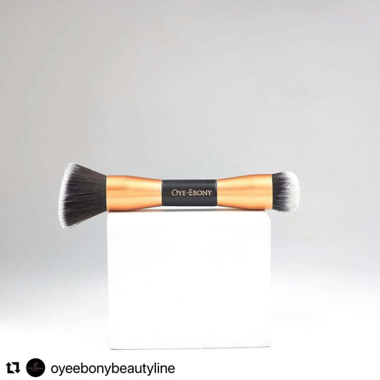 Oye Ebony 2 in 1 Brush - La Mimz Beauty & Fashion Store