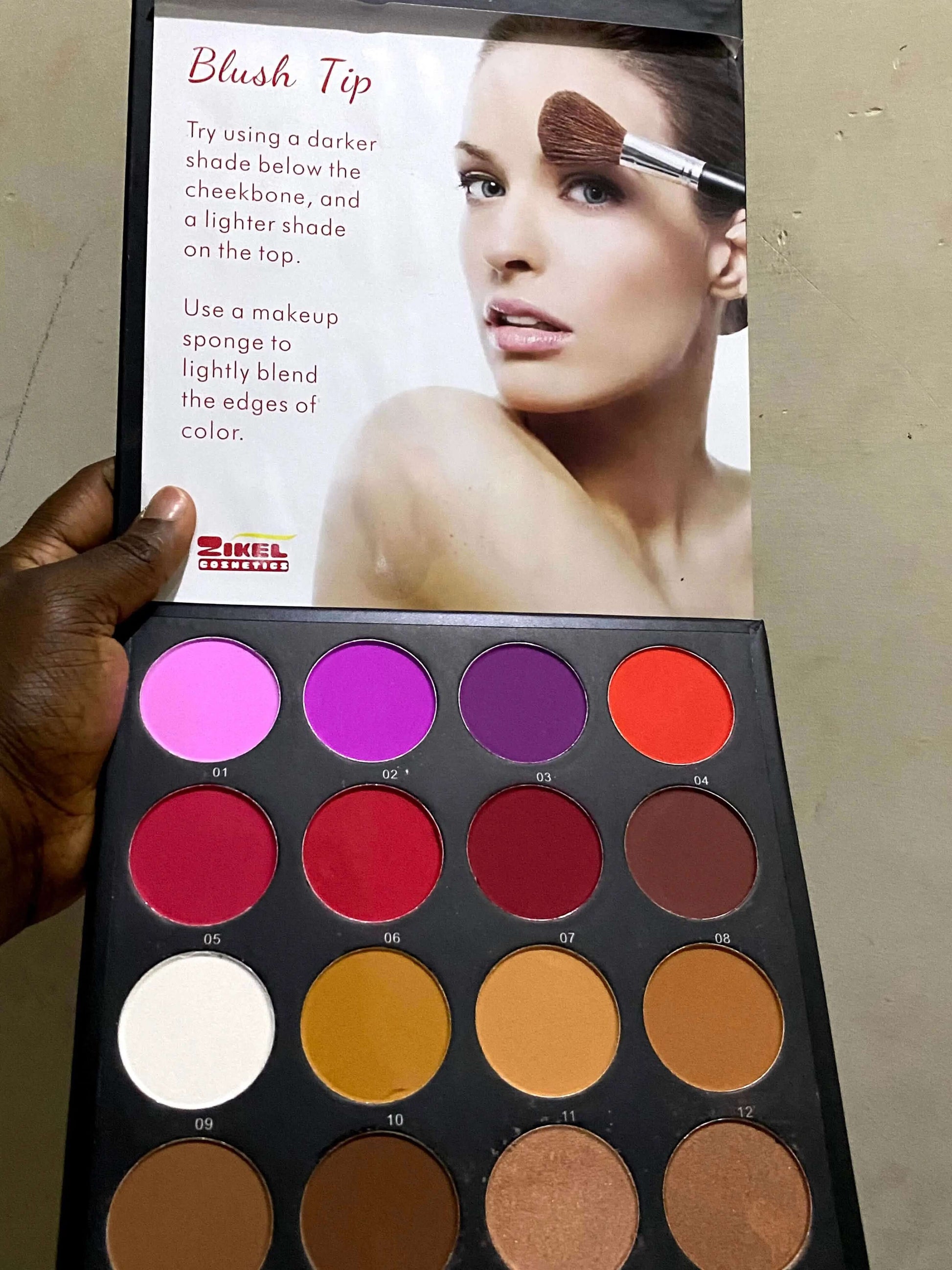 Zikel Blush Palette - La Mimz Beauty & Fashion Store