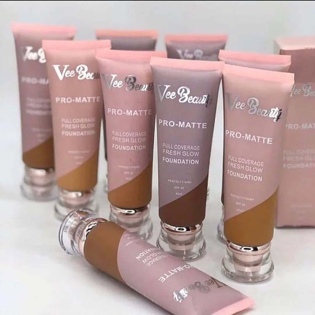 Vee Beauty Pro Matte Full Coverage Foundation - La Mimz Beauty & Fashion Store