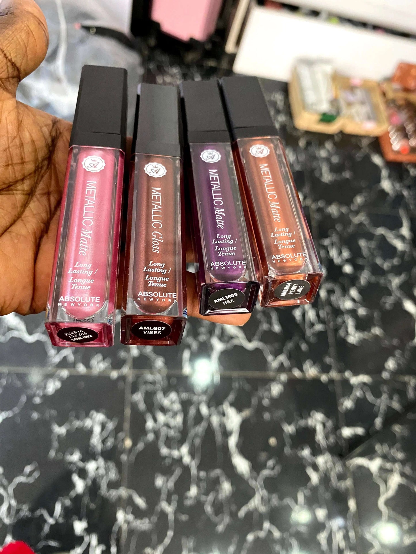 Absolute Metallic Matte Long Lasting Lipstain - La Mimz Beauty & Fashion Store