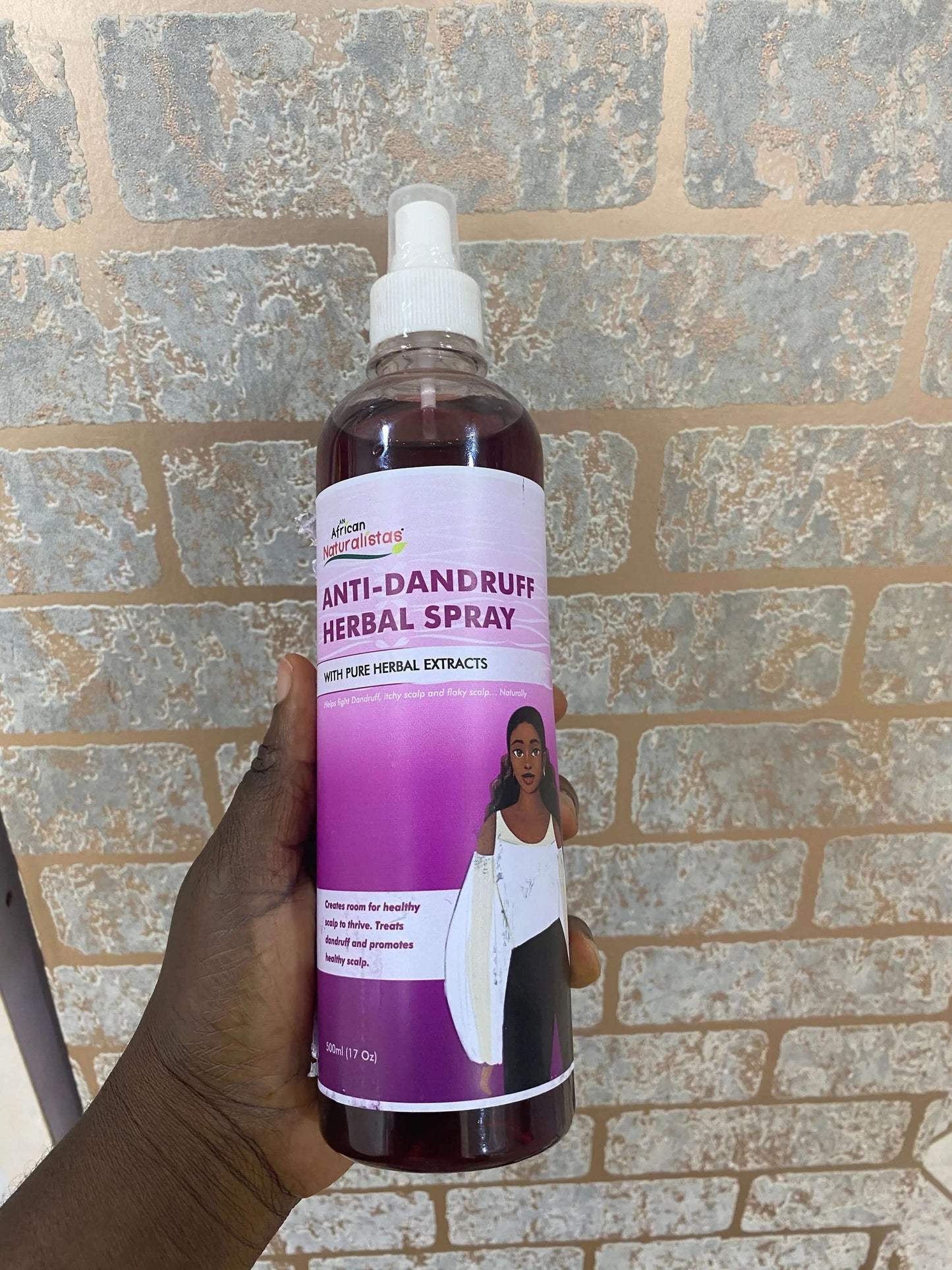 African Naturalistas Anti Dandruff Herbal Spray - La Mimz Beauty & Fashion Store