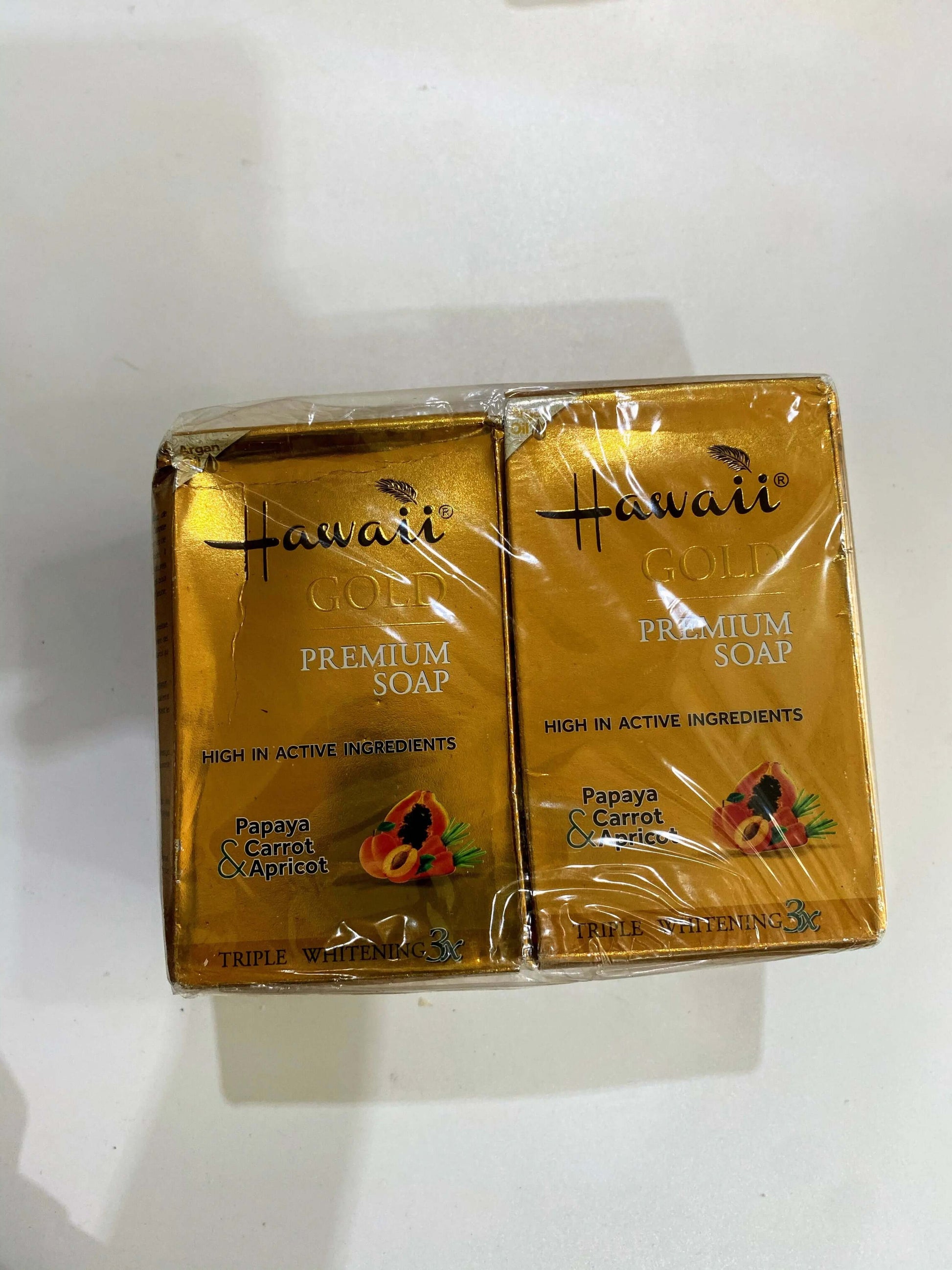 Hawaii Gold Soap with Papaya Carrot - La Mimz Beauty & Fashion Store