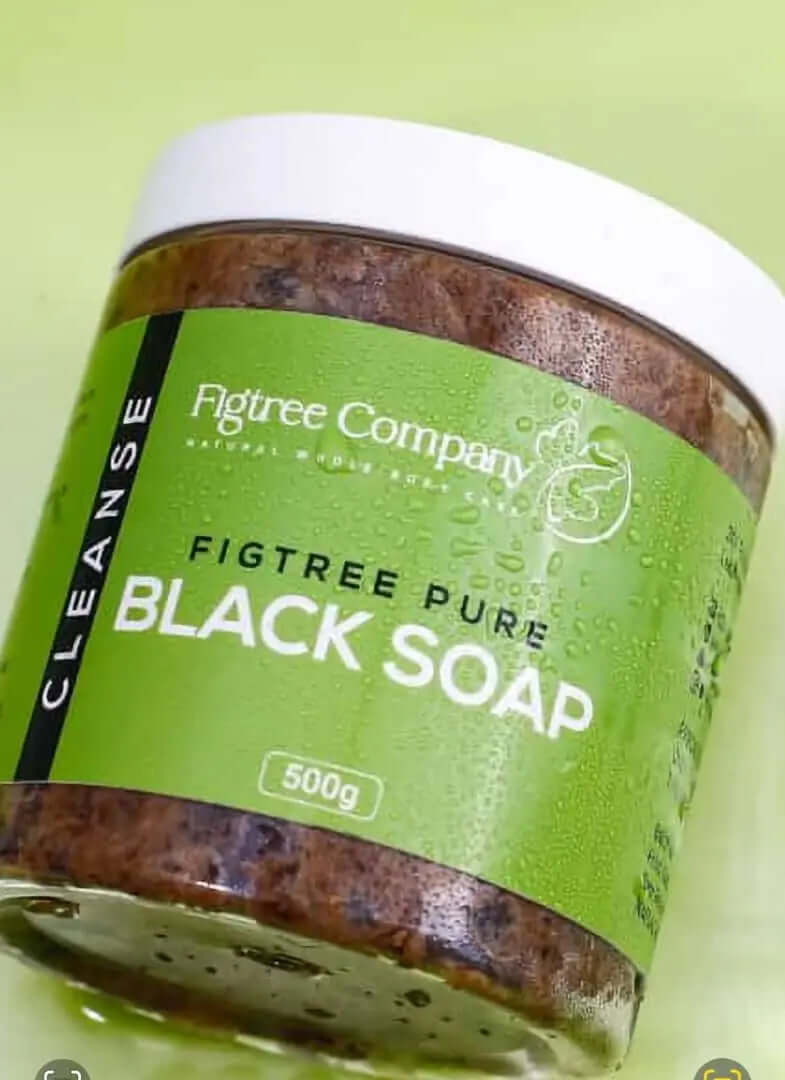 Figtree Pure Black Soap - La Mimz Beauty & Fashion Store