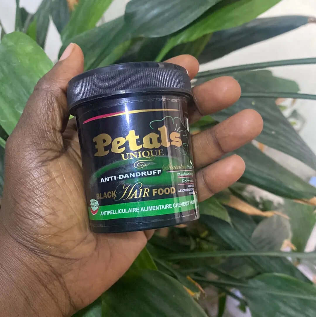 Petals Anti Dandruff Black Hair Food - La Mimz Beauty & Fashion Store