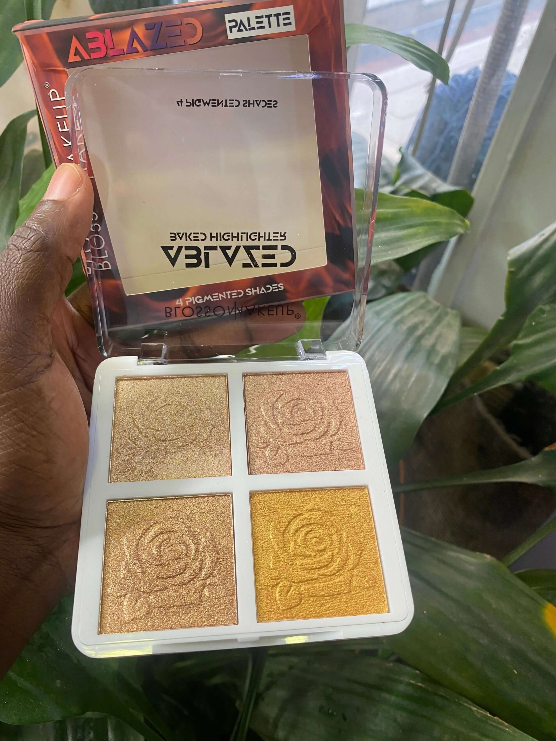 Blossom Ablazed Highlighter Palette - La Mimz Beauty & Fashion Store