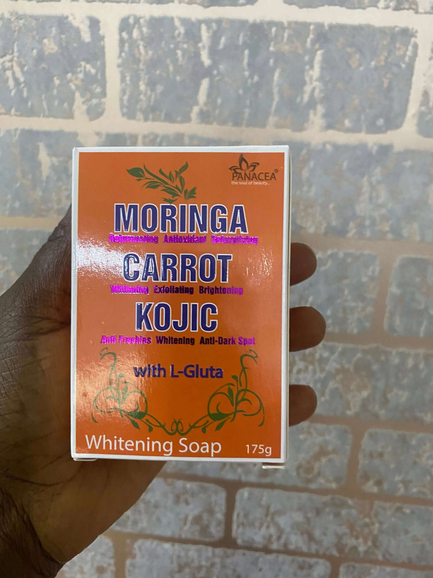 Moringa Carrot Kojic Soap - La Mimz Beauty & Fashion Store