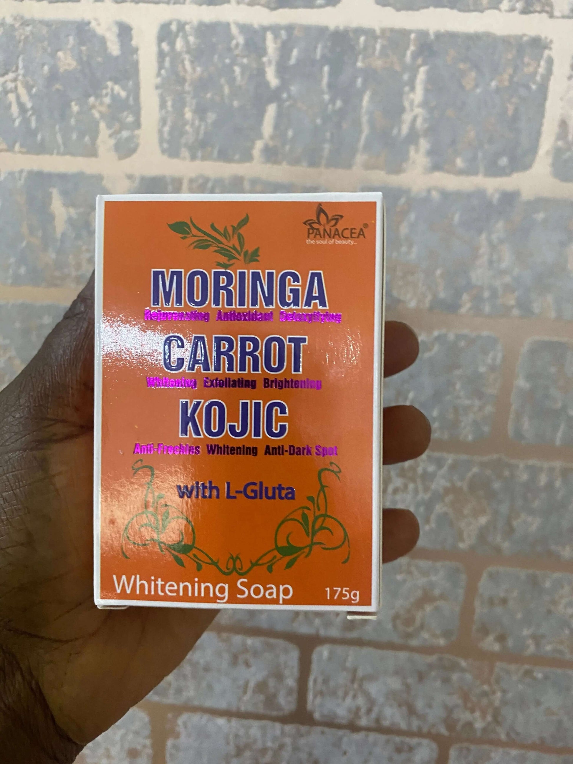 Moringa Carrot Kojic Soap - La Mimz Beauty & Fashion Store