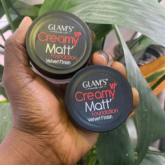 Glam’s Matt Foundation- Velvet Finish - La Mimz Beauty & Fashion Store