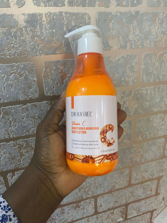 Dr Rashel Vitamin C Brightening and Nourishing Body lotion - La Mimz Beauty & Fashion Store