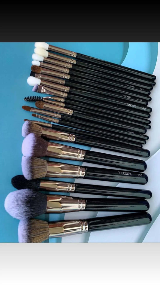 Viccabel Deluxe 21 Piece Brush Set - La Mimz Beauty & Fashion Store