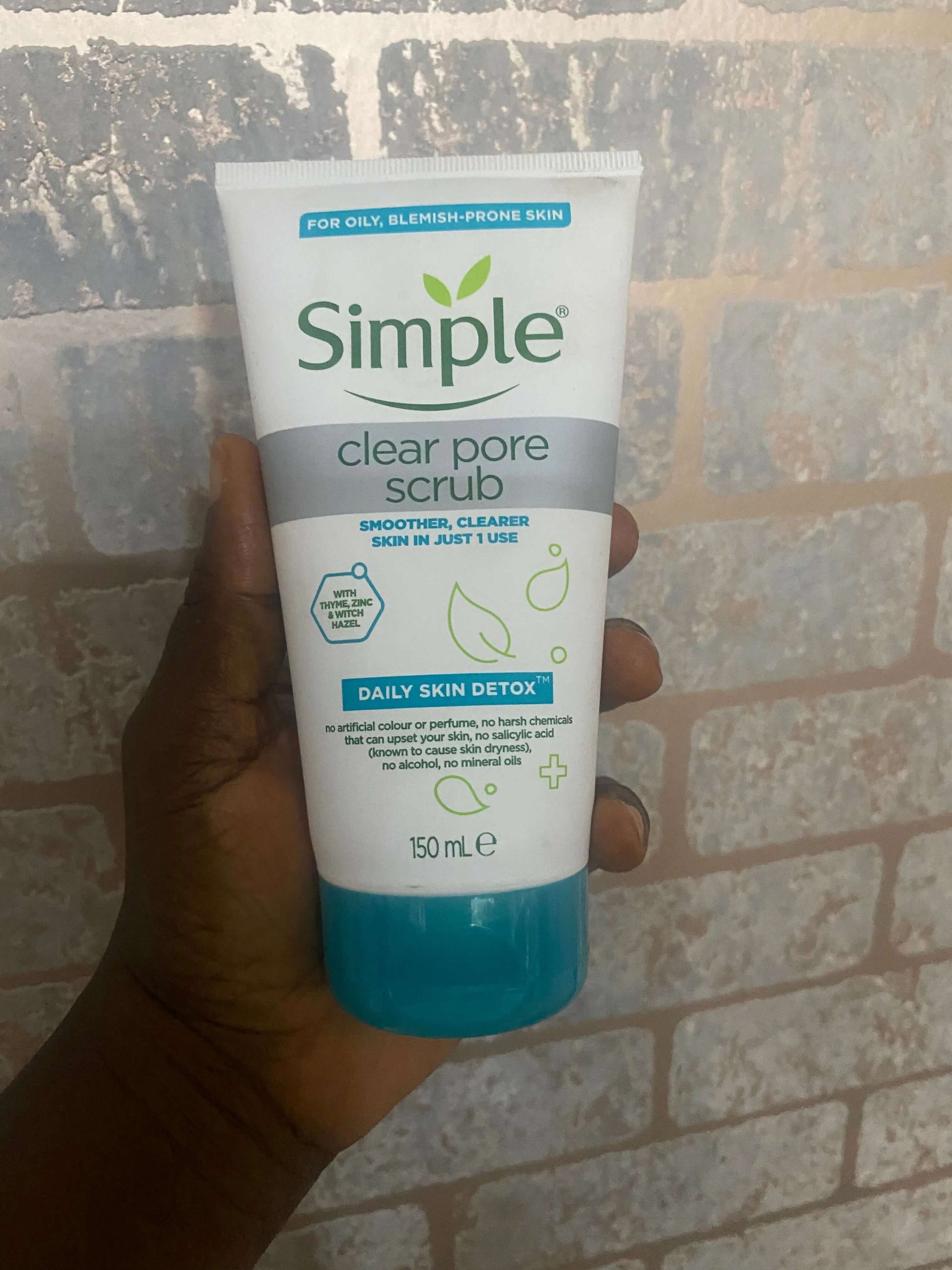 Simple Clear Pore Scrub - La Mimz Beauty & Fashion Store