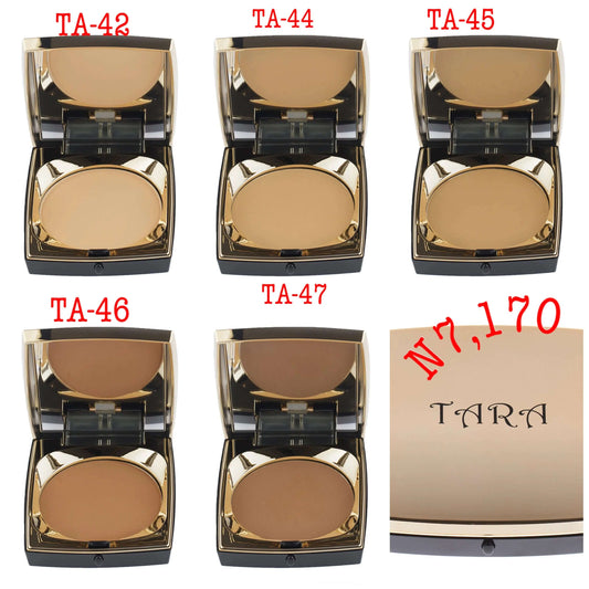 Tara Gold Dual Powder +Foundation - La Mimz Beauty & Fashion Store