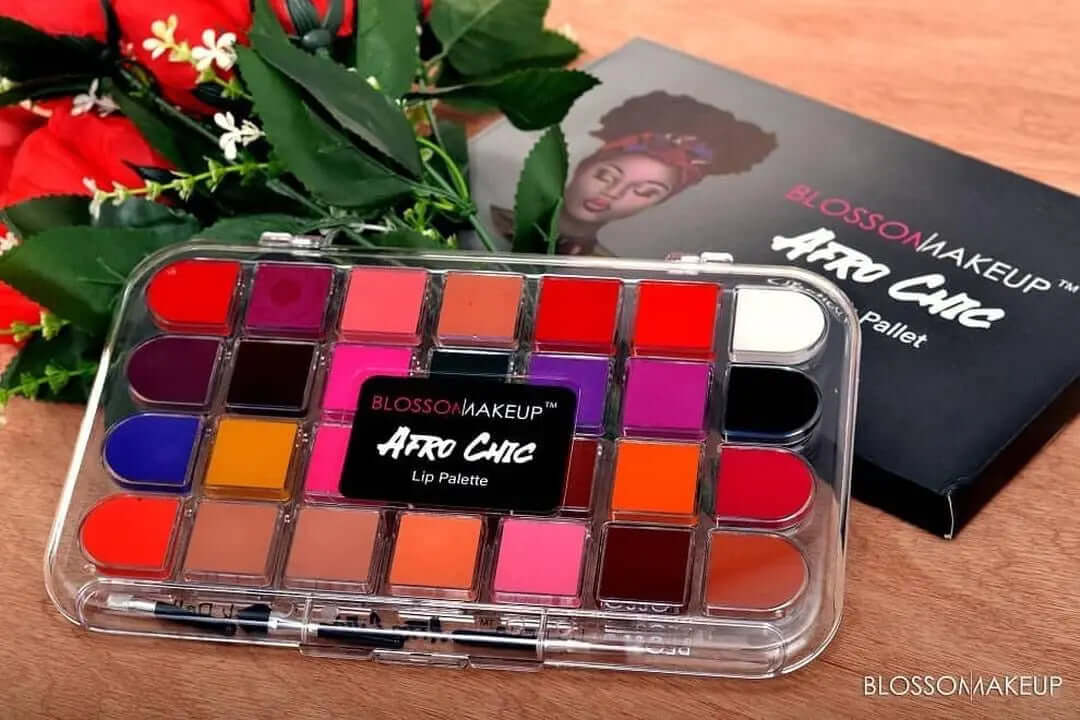 Blossom Afro Chic Lipstick Palette - La Mimz Beauty & Fashion Store