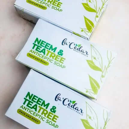 La’Cedar Neem Tree Anticeptic Soap - La Mimz Beauty & Fashion Store