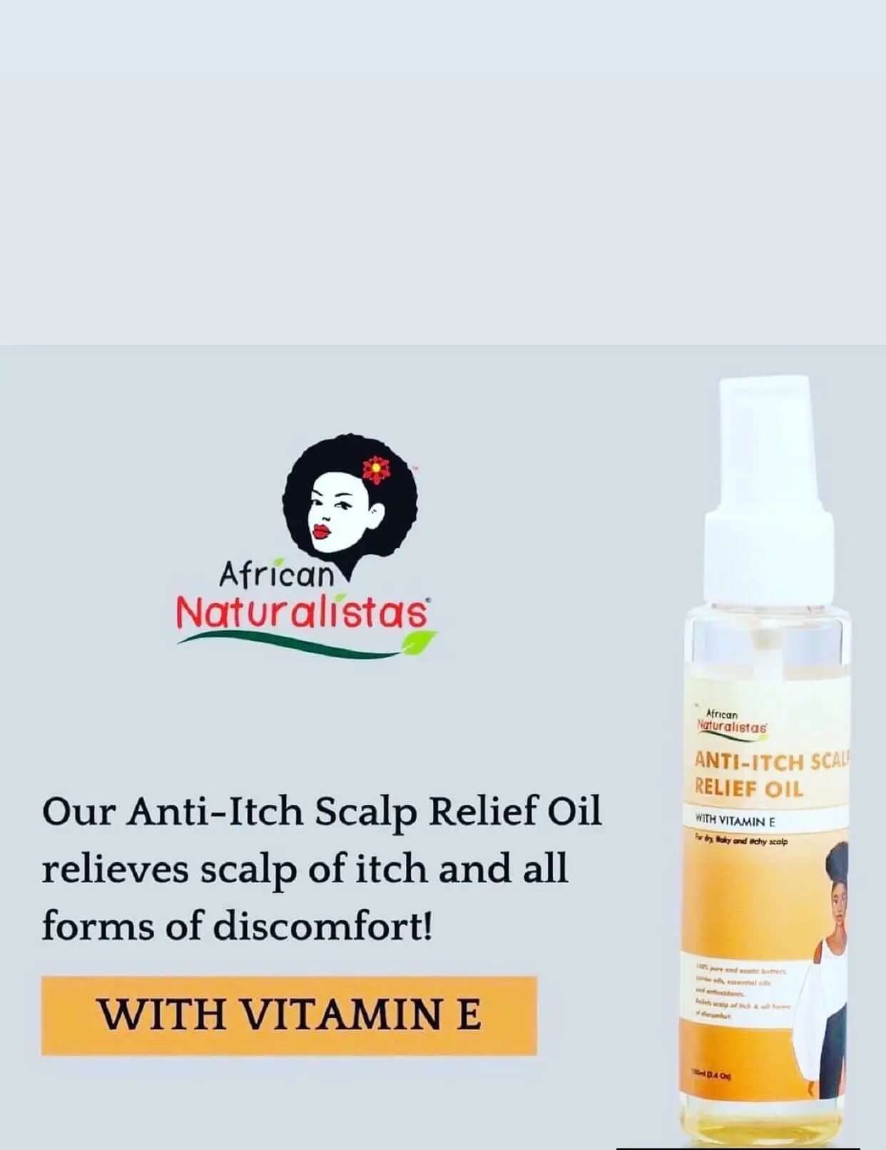 African Naturalistas Anti Itch Scalp Relief Oil - La Mimz Beauty & Fashion Store