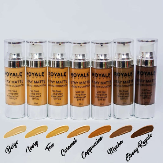 Royale Stay Matte Foundation - La Mimz Beauty & Fashion Store