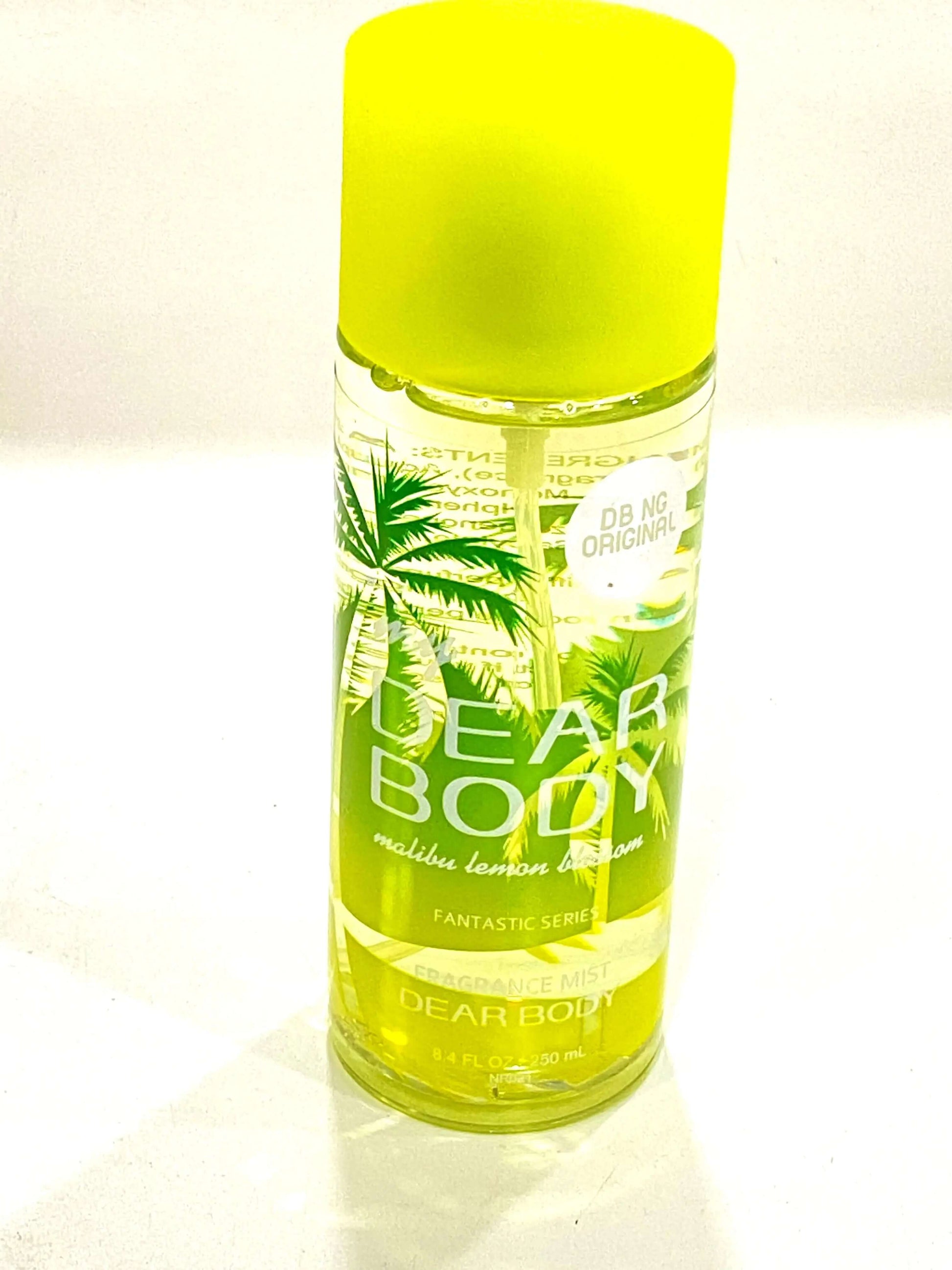 My Dear Body Malibu Lemon Blossom body Mist - La Mimz Beauty & Fashion Store