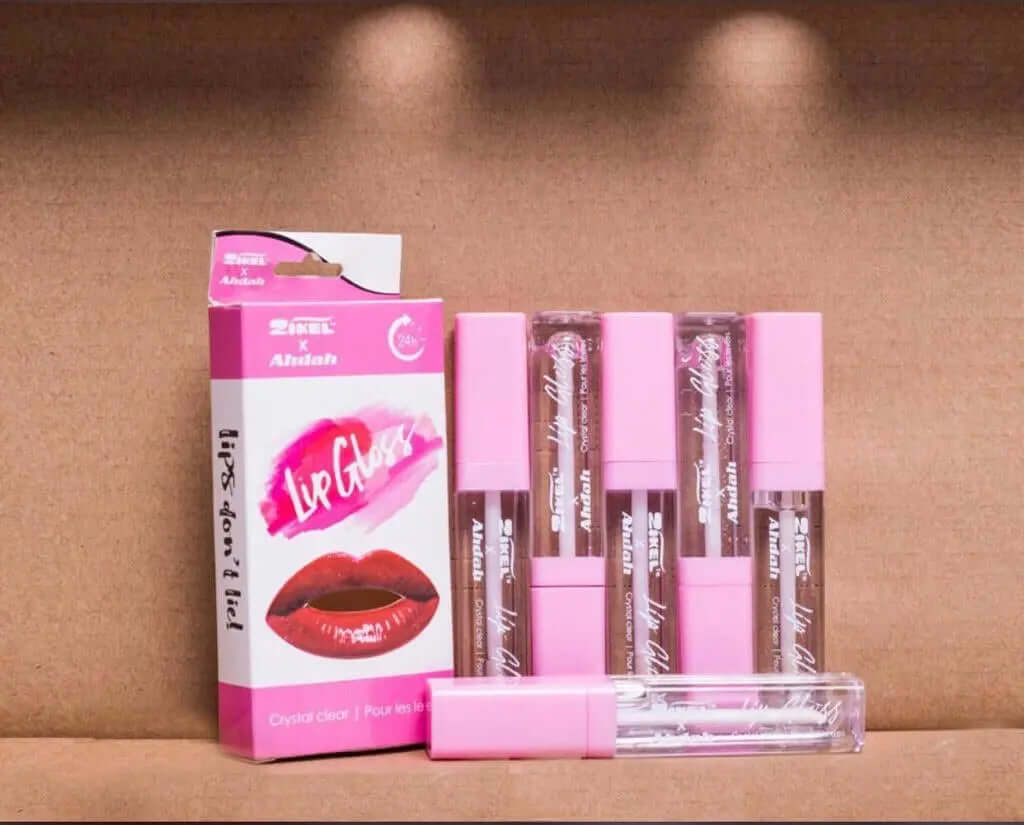 Zikel Clear Lip Gloss - La Mimz Beauty & Fashion Store