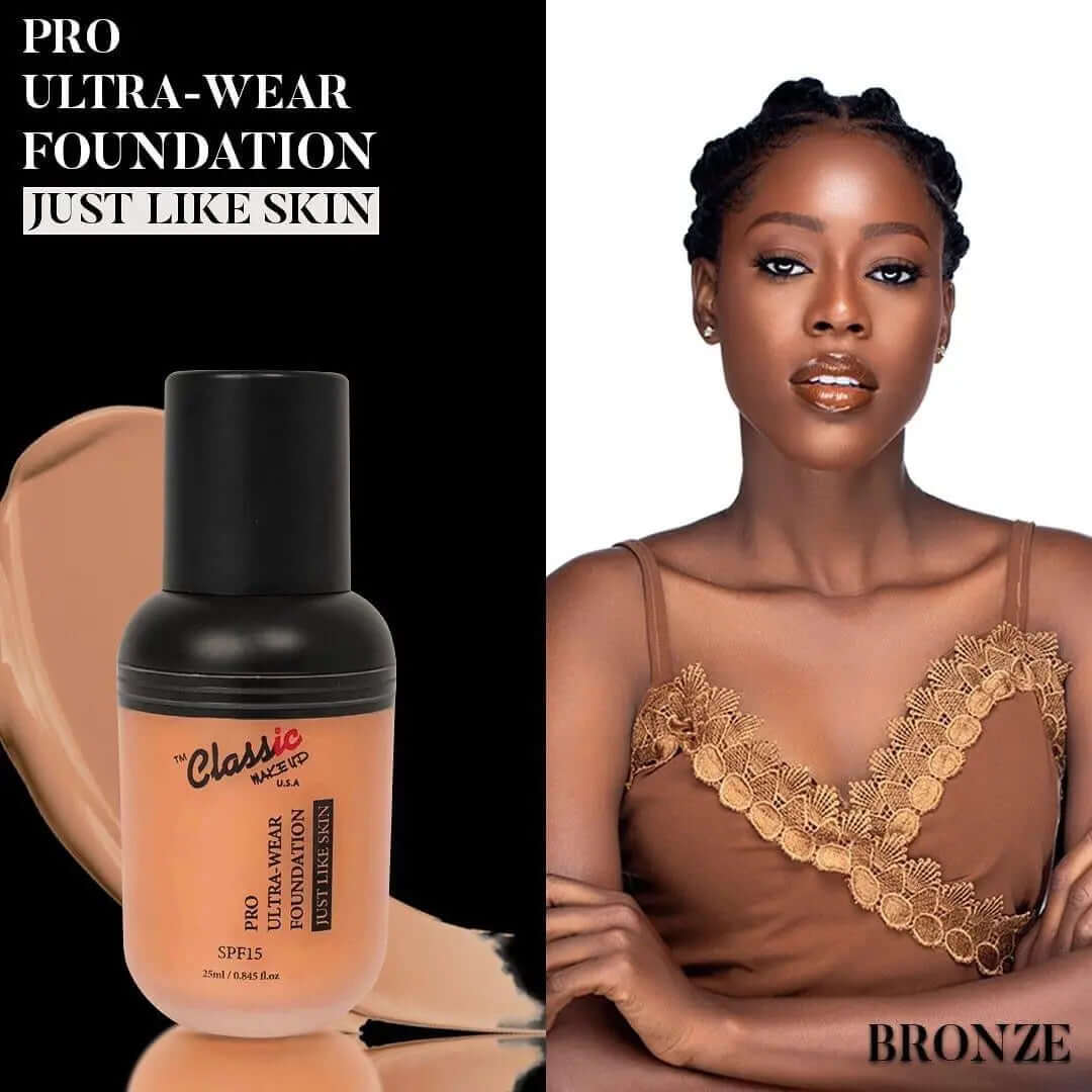 Classic Just Like Skin Ultra Wear Foundation - La Mimz Beauty & Fashion Store