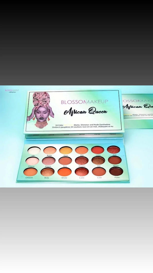 Blossom African Queen 54 Colour Eyeshadow - La Mimz Beauty & Fashion Store