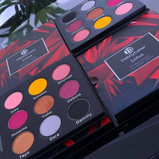 Debbyluster 9 in 1  Eyeshadow Palette - Lotus - La Mimz Beauty & Fashion Store