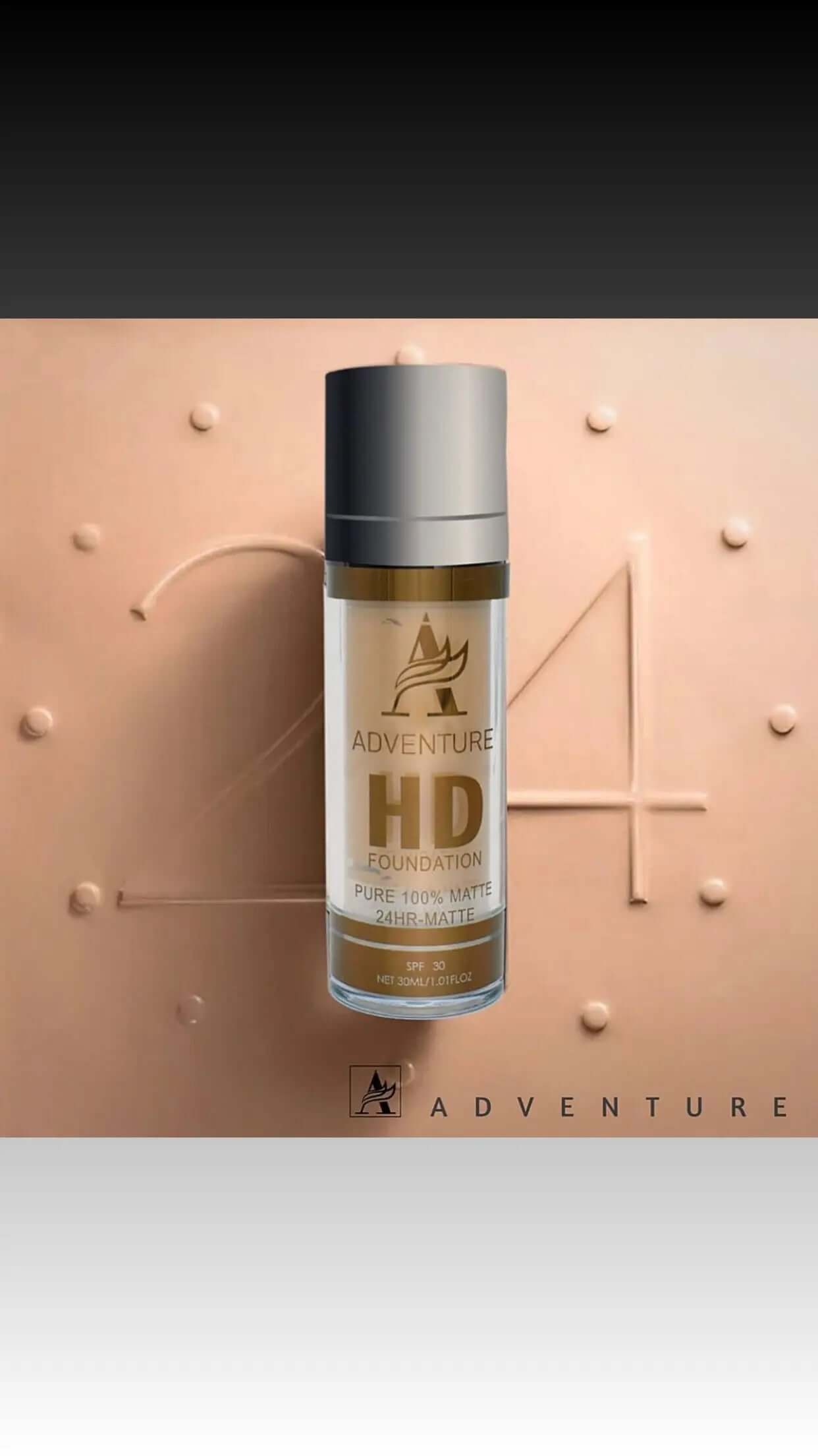 Adventure Makeup HD Foundation - La Mimz Beauty & Fashion Store