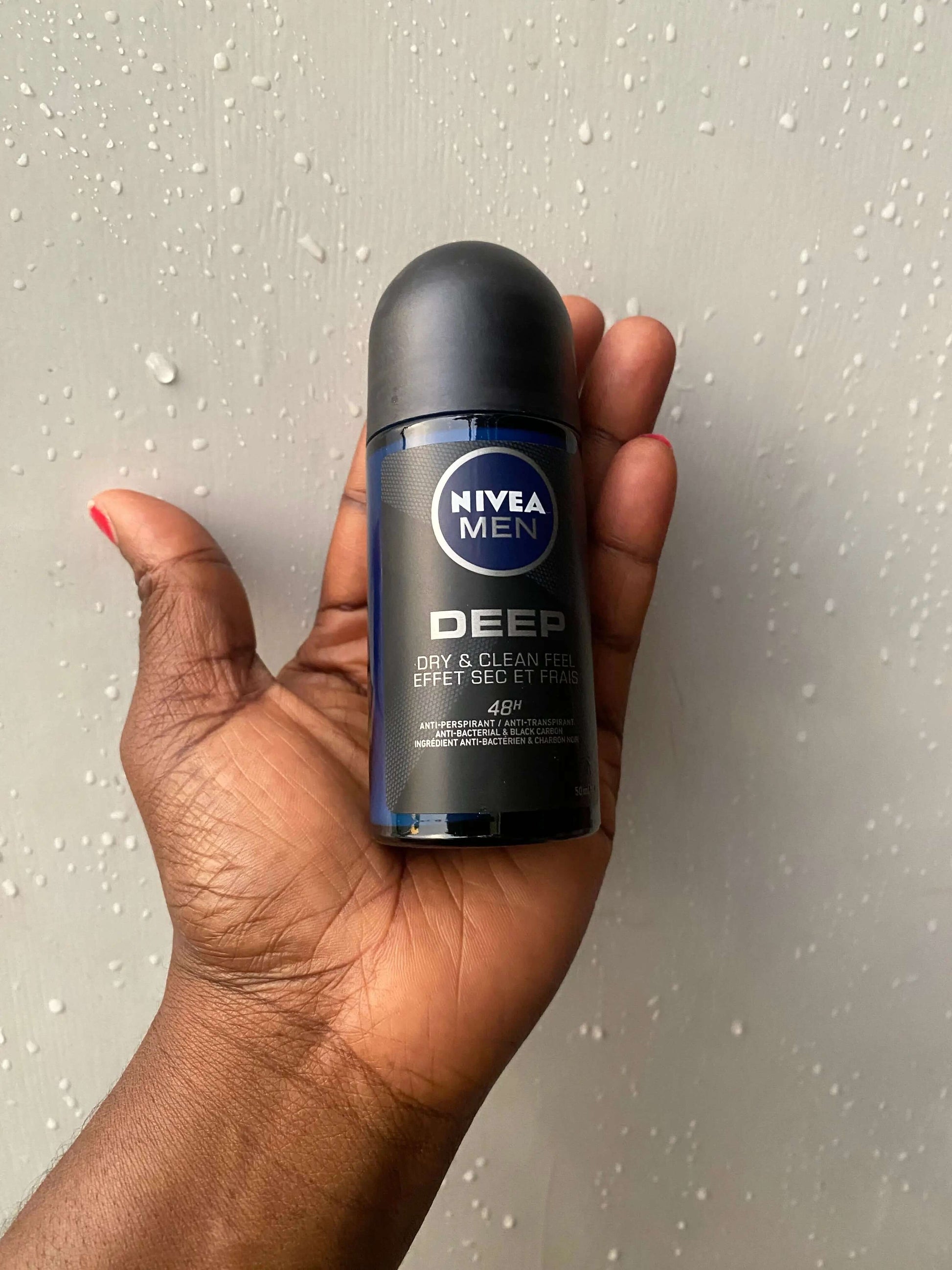 Nivea Men Deep - Dry and clean Deodorant/Roll on - La Mimz Beauty & Fashion Store