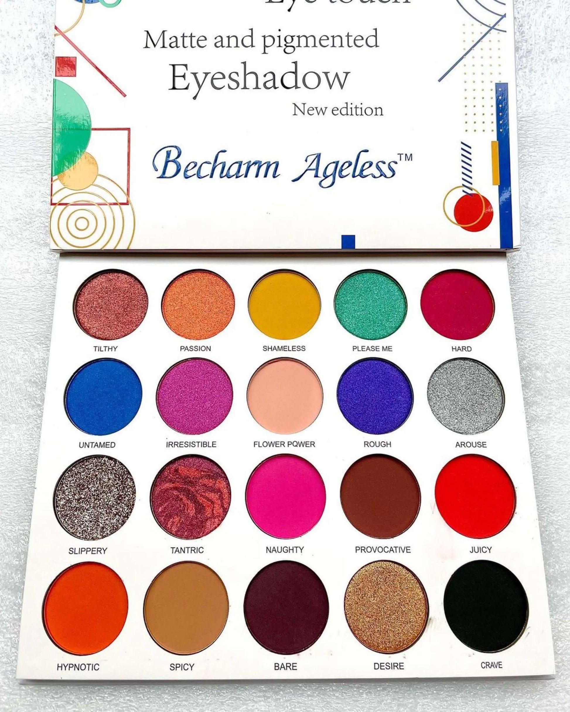 Becharm Wishful Eye Touch Matte and Pigmented eyeshadow - La Mimz Beauty & Fashion Store