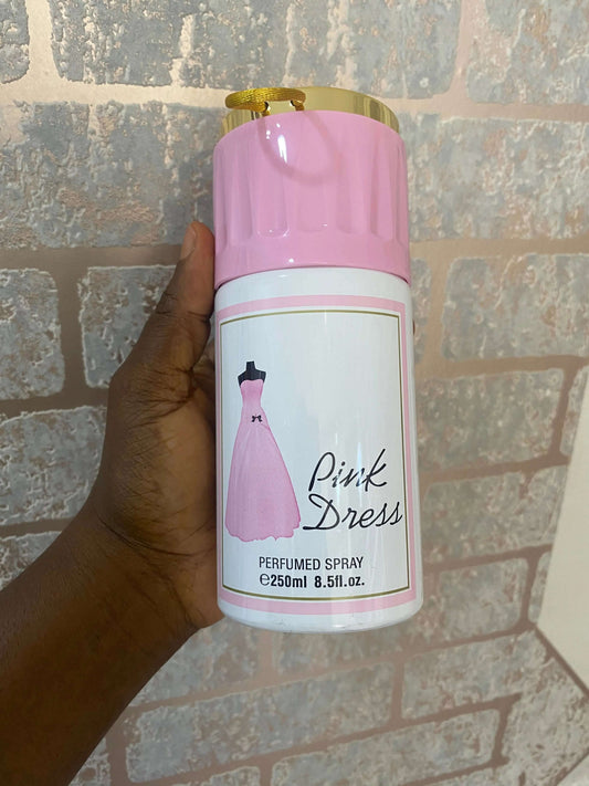 Pink Dress Perfumed Spray - La Mimz Beauty & Fashion Store