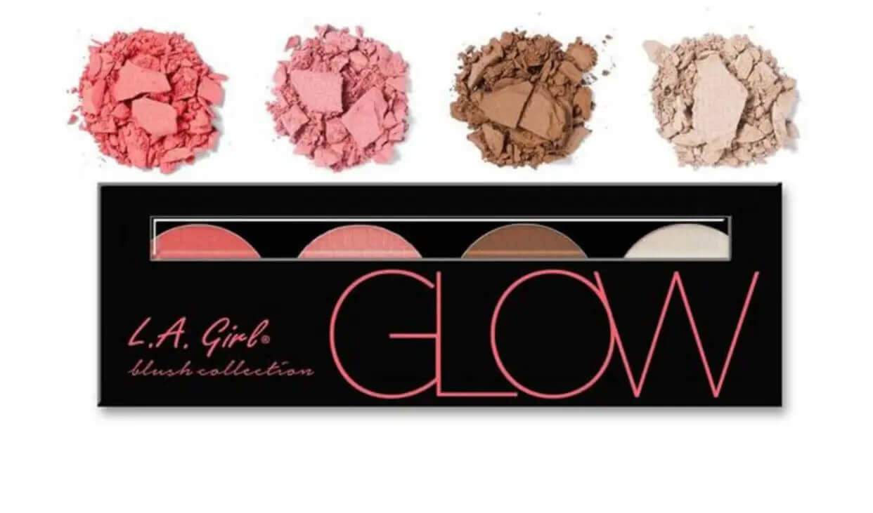 L.A. Girl Brick Collection Blush Palette - La Mimz Beauty & Fashion Store