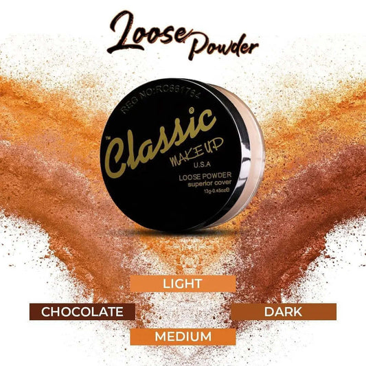 Classic Loose  Superior Cover Powder - La Mimz Beauty & Fashion Store